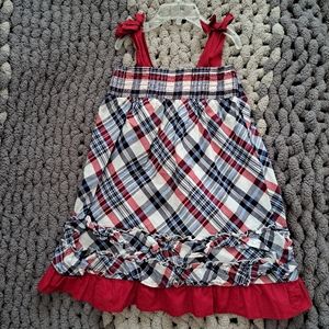 Red, white, and blue dress 3T